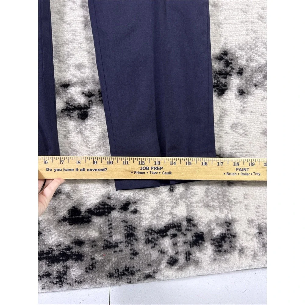 Banana Republic Marzotto Pants Mens Size 31x30 Navy Blue Super 120s Wool Stretch
